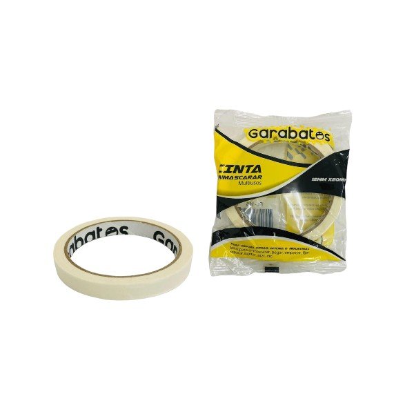 Cinta De Enmascarar 12MM X 20MTS Ref Fl-115 X6 Unds