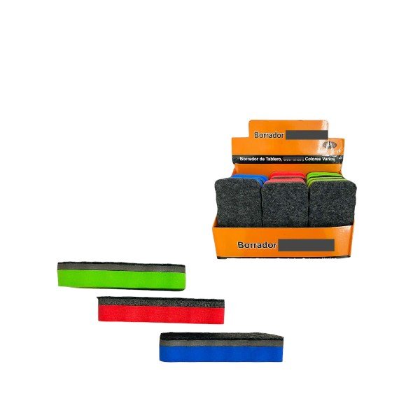 Borrador De Tablero 10,5*5,5*2 Cm Ref FL-167 X12 Unds
