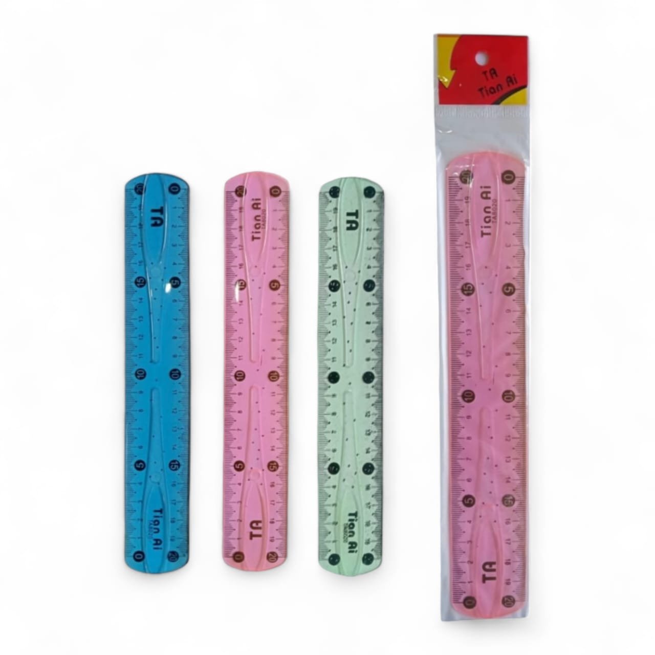 Regla Flexible 20Cm (BYG1818 DXT) X10 Unds