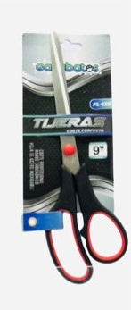 Tijera De 7 Pulgadas Negra Fl-134 X3 Unds