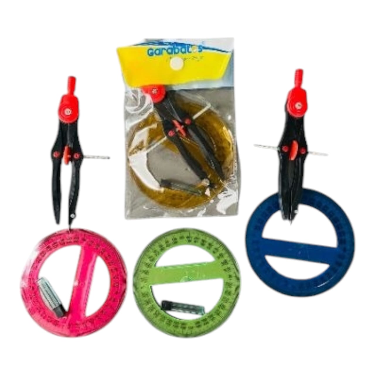 Set Compas Y Transportador FL-174