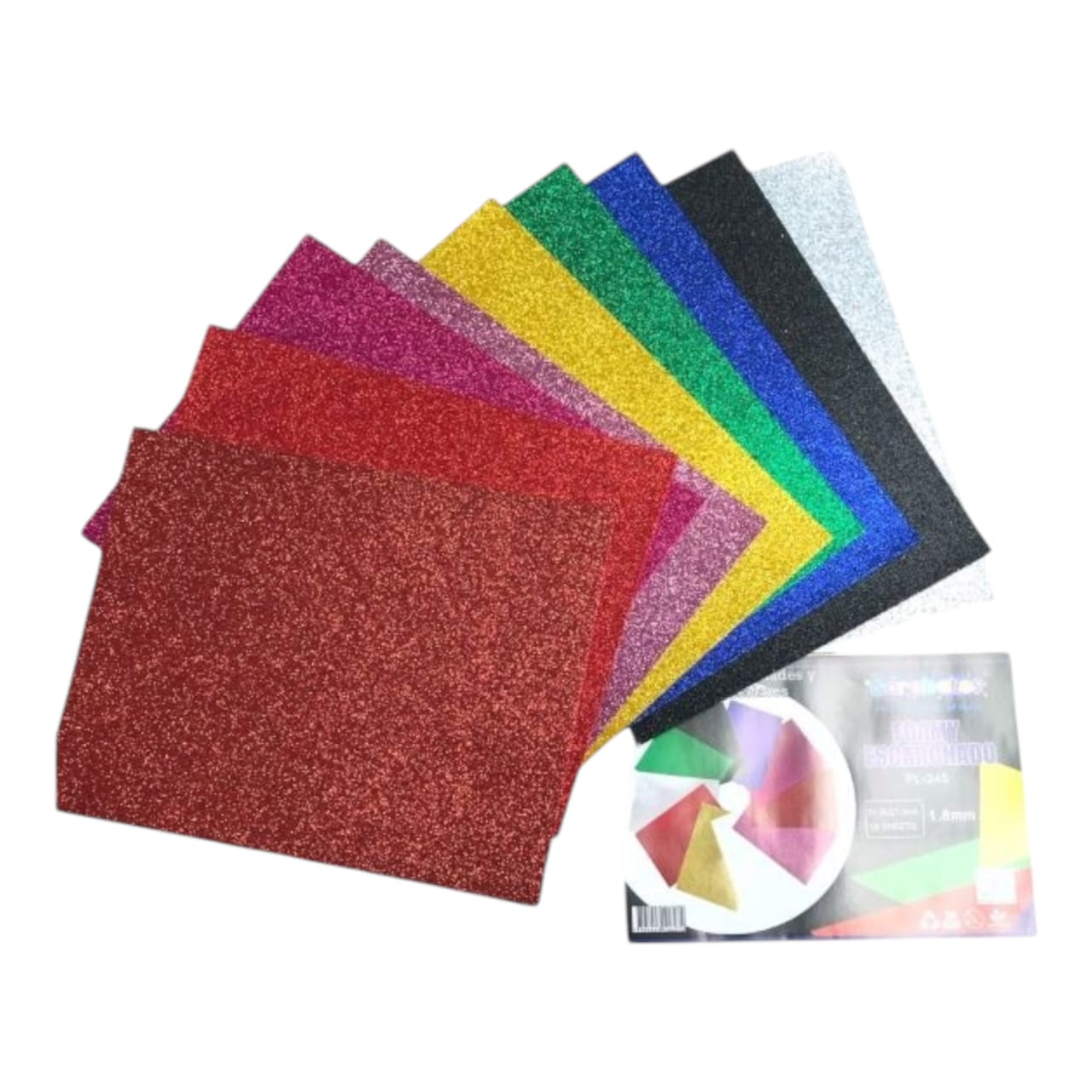Foamy Tamaño Carta Mirellado X10 Unds