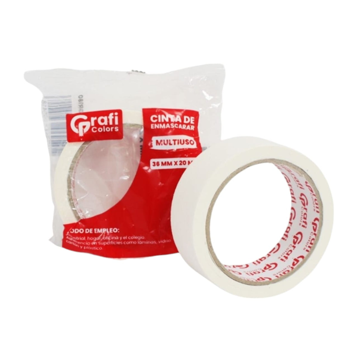 Cinta De Enmascarar Grafi Colors 36mm*20mts 150 Micras GR-180