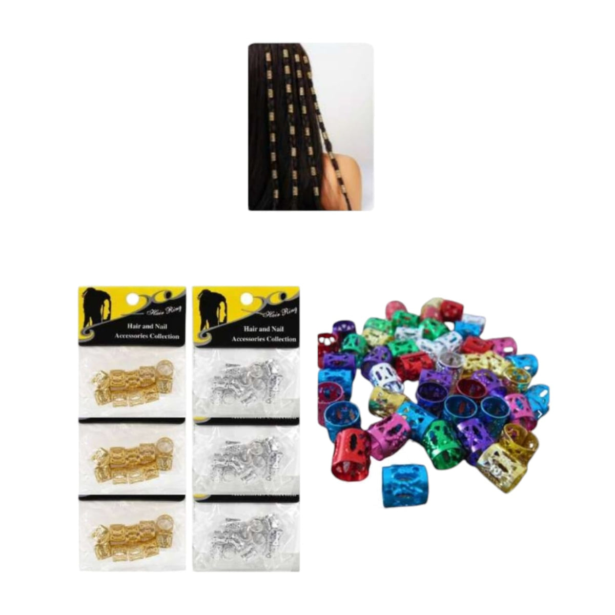 Abrazadera Trenza Metalico MP906 X3 Paquetes