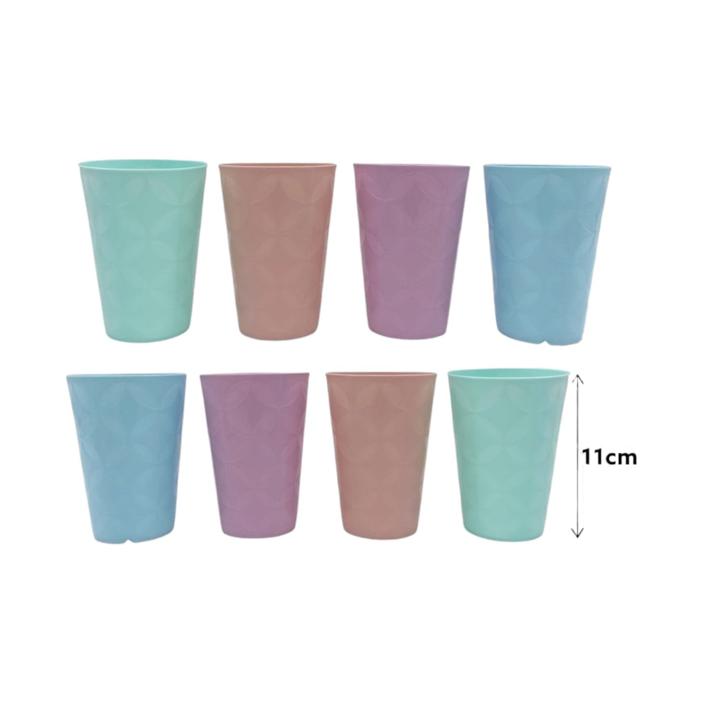 Vaso 300 Ml Colores Pasteles LP-1440 X12 Unds