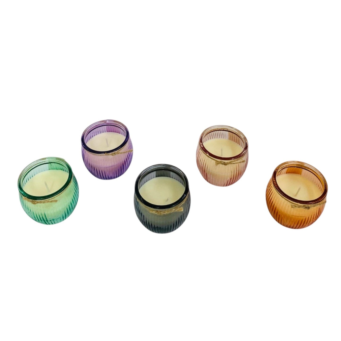Vela Aromatizada Decorativa 7*6,5 Cm Dk-2459 X3 Unds