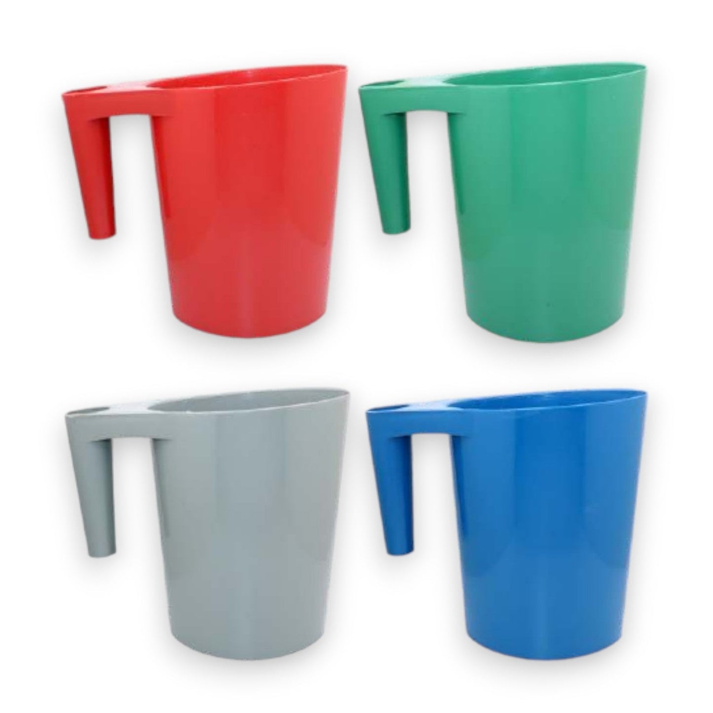 Jarra Ovalada Colores Planos 1 Litro 16*7*19 Cm P26 X6 Unds