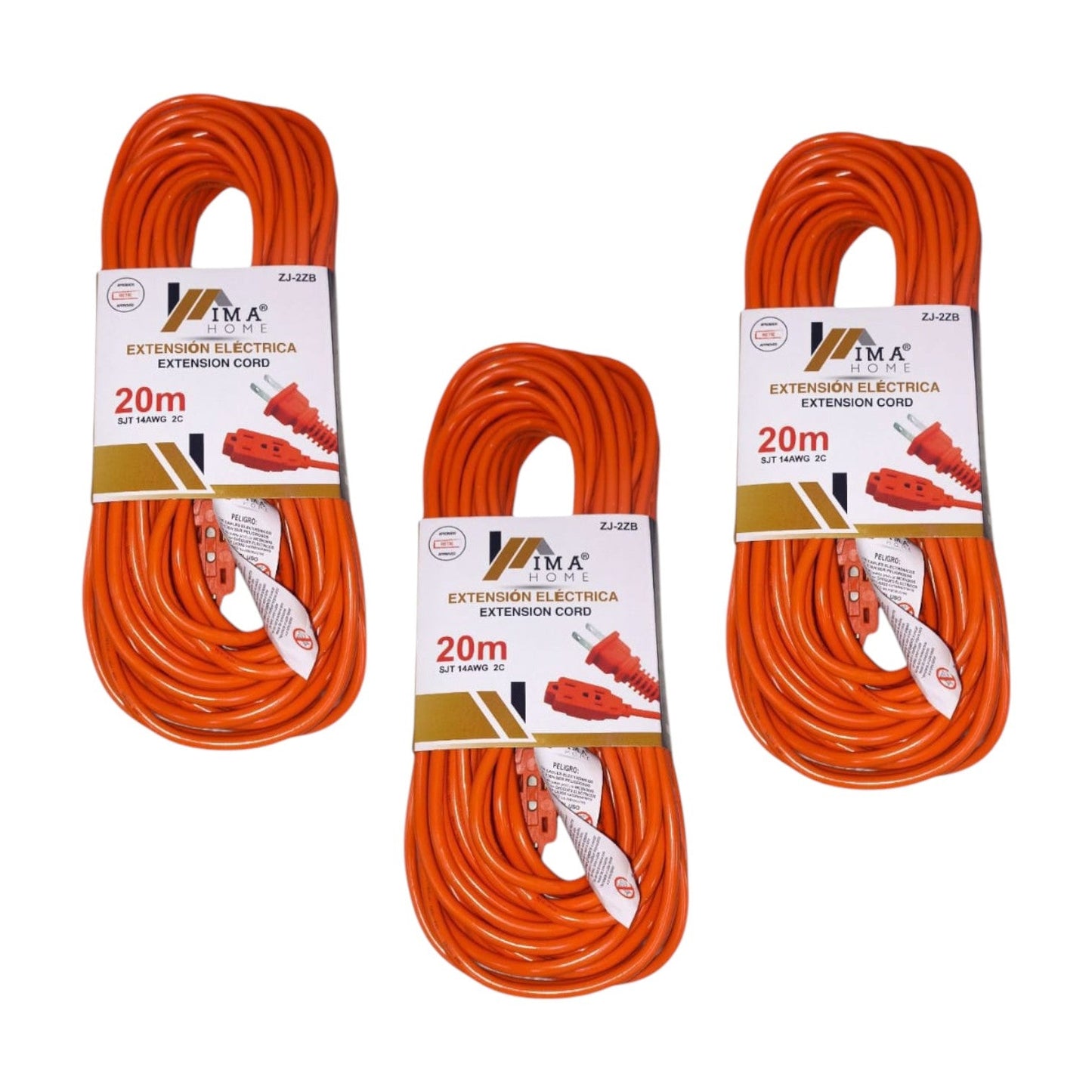 Extension Naranja 20 Mts 1E-DX-C20MAH