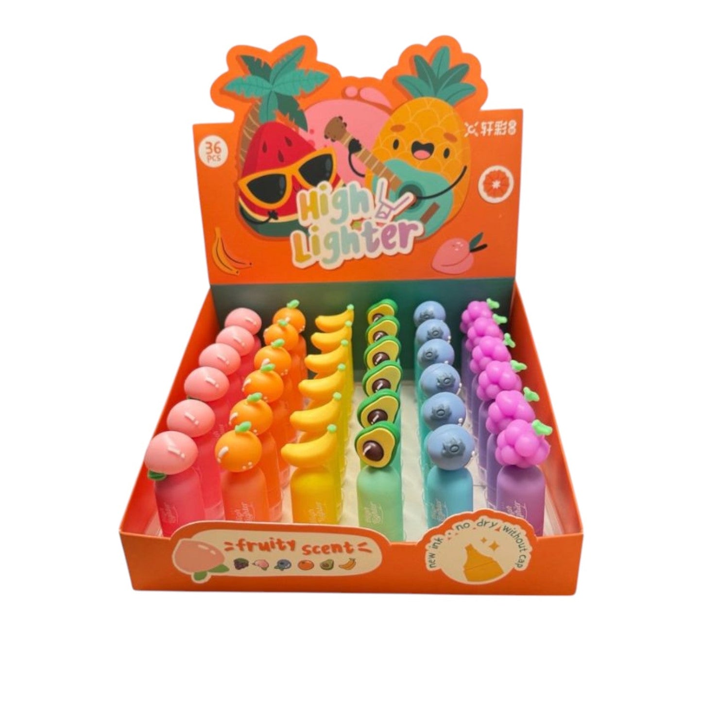 Resaltador Kawaii Figuras Sk-251 X3 Unds
