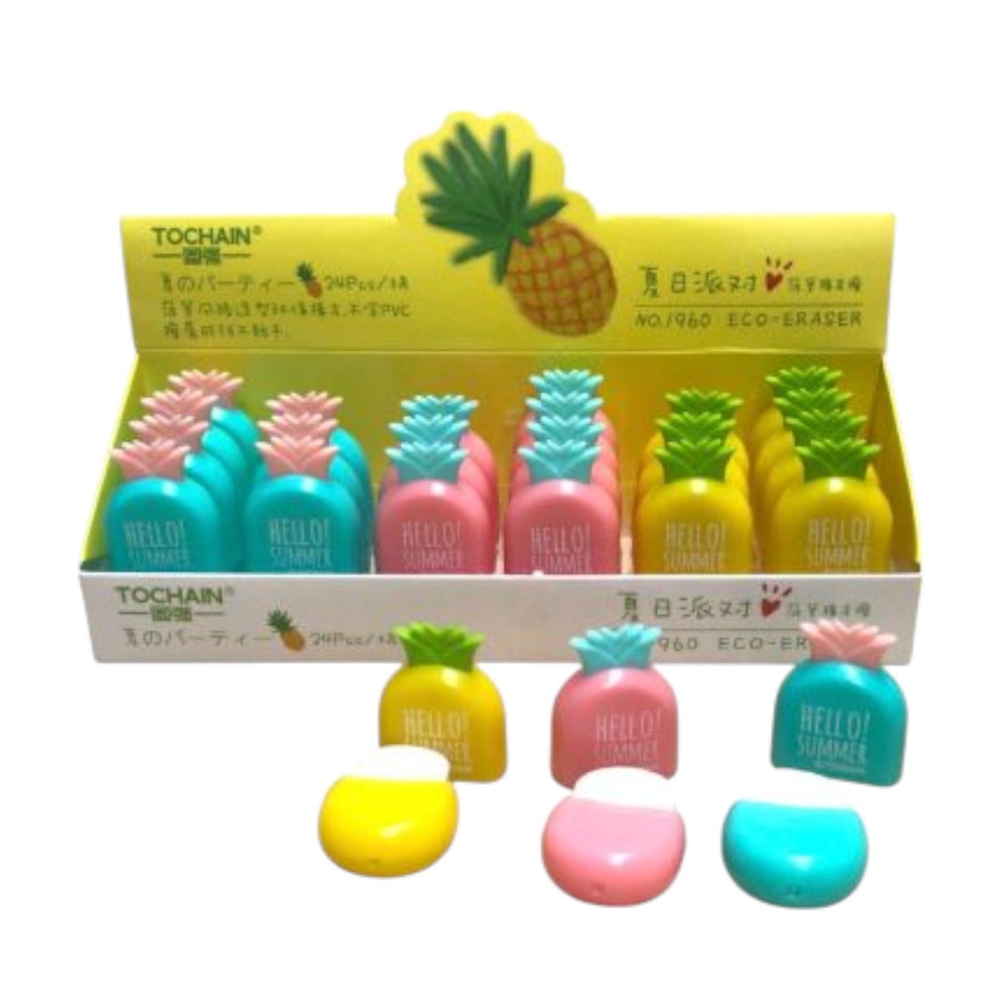 Borrador Figura Piña Sk-298 X6 Unds