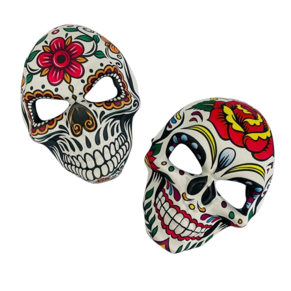 Mascara Calavera Estampada 23,3*16 Cm DK-2583 X6 Unds