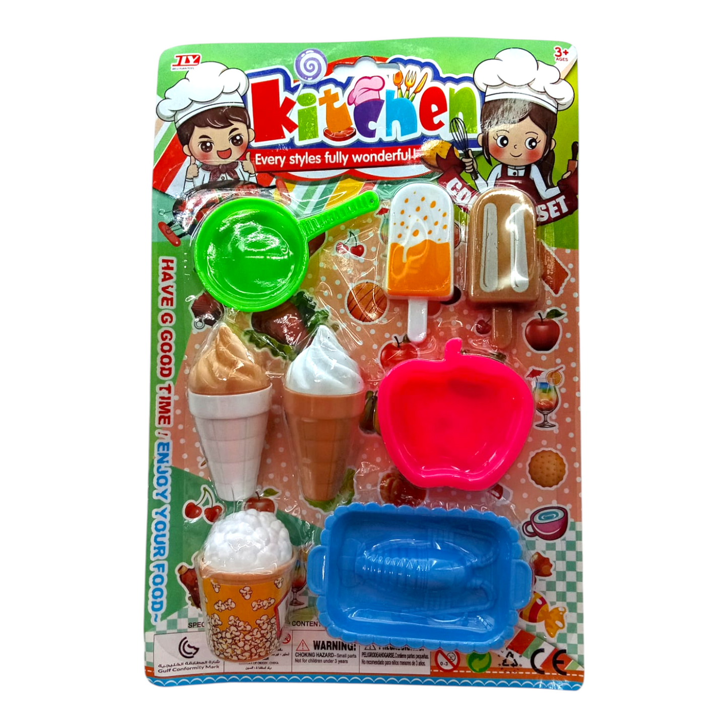 Set De Cocina Heladeria CA-CJ7-196