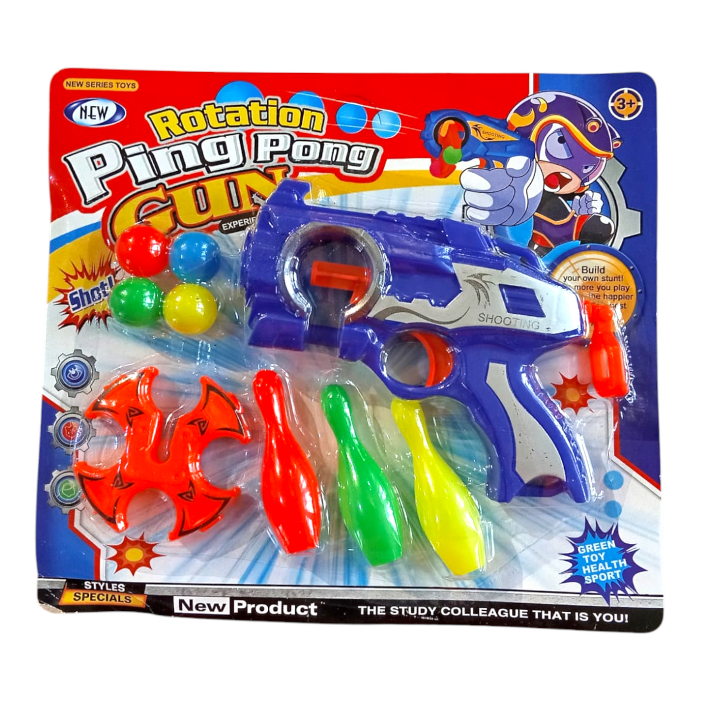 Lanzador De Ping Pong CA-M17-3