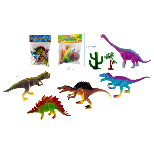 Set Dinosaurio X6 Pcs SE-CA8185