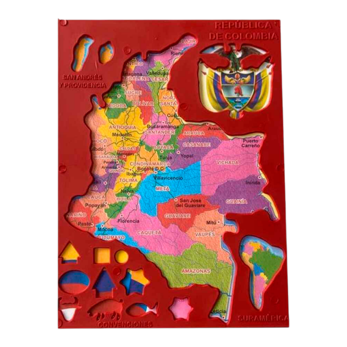 Croquis Mapa De Colombia