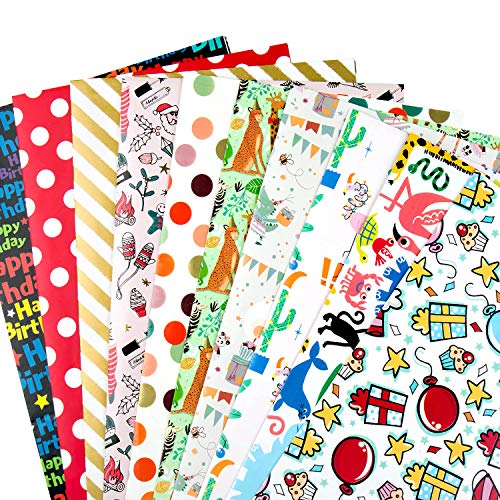 Papel Regalo Motivos Surtidos X20 Unds