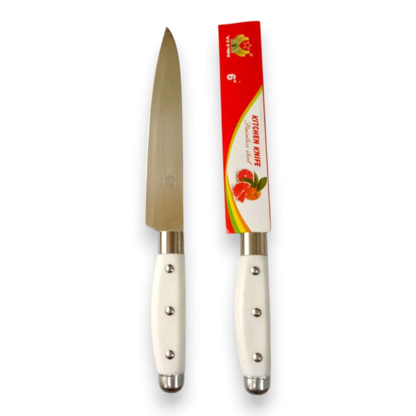Cuchillo Cacha Blanca 6 Pulgadas X6 Unds