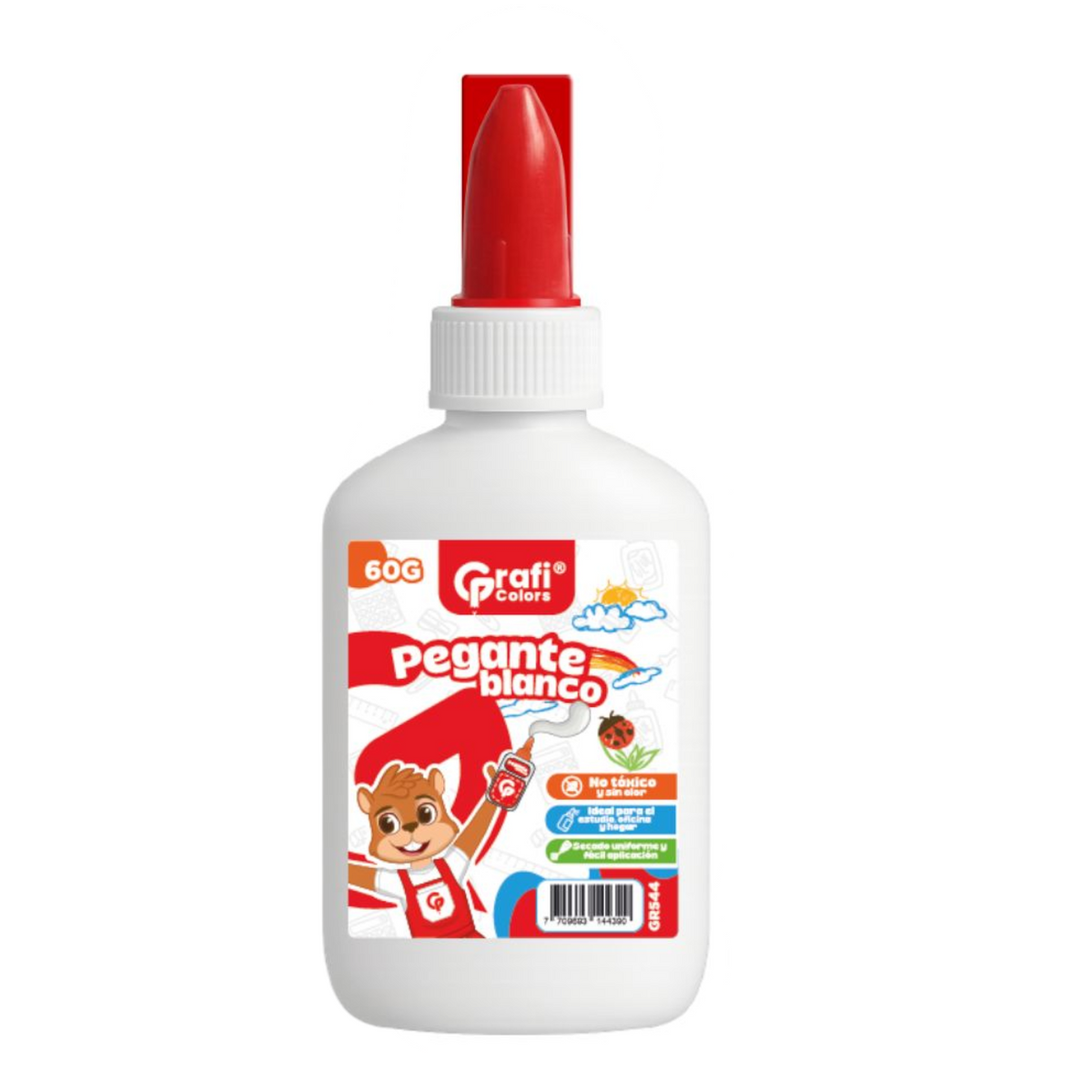 Pega Liquida 60 Gr Grafi Colors GR-544 X6 Unds