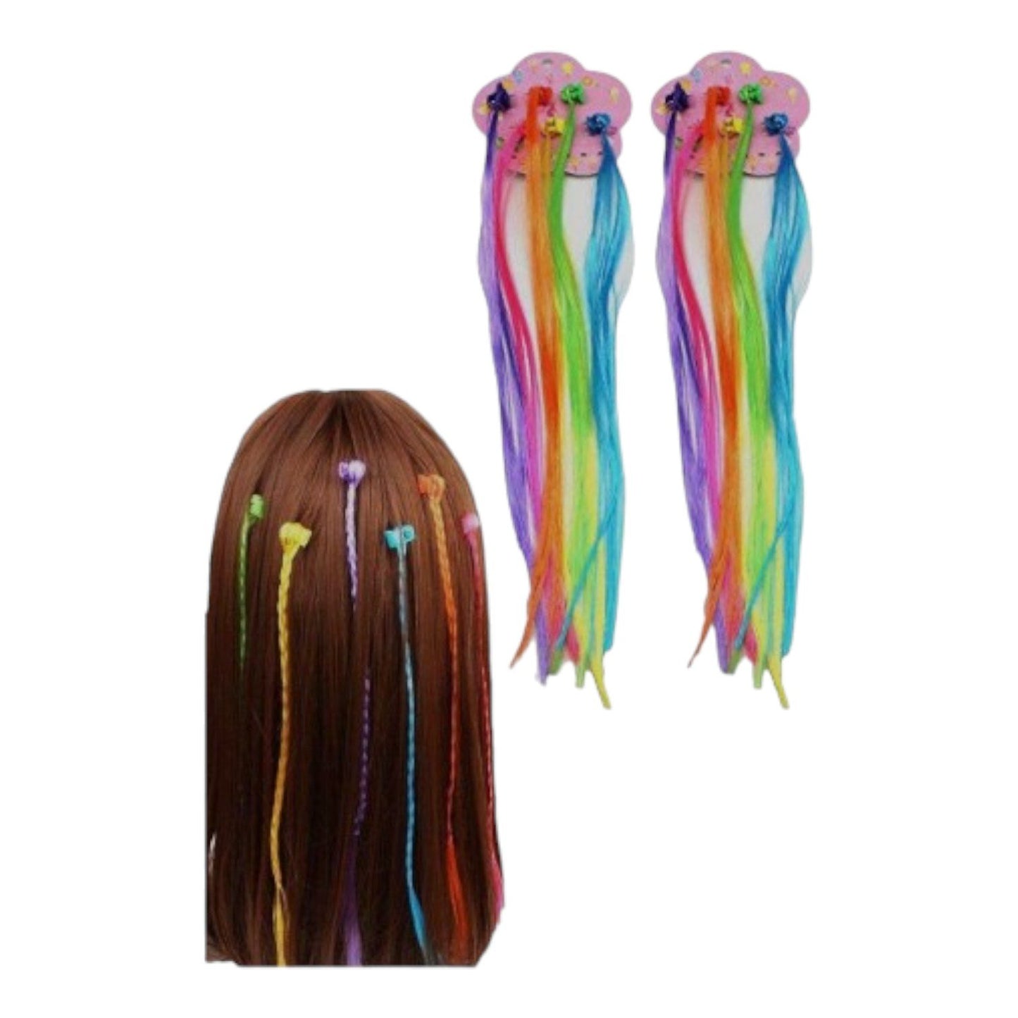 Extensión De Cabello Colores 33cm DK-1722 X12 Unds