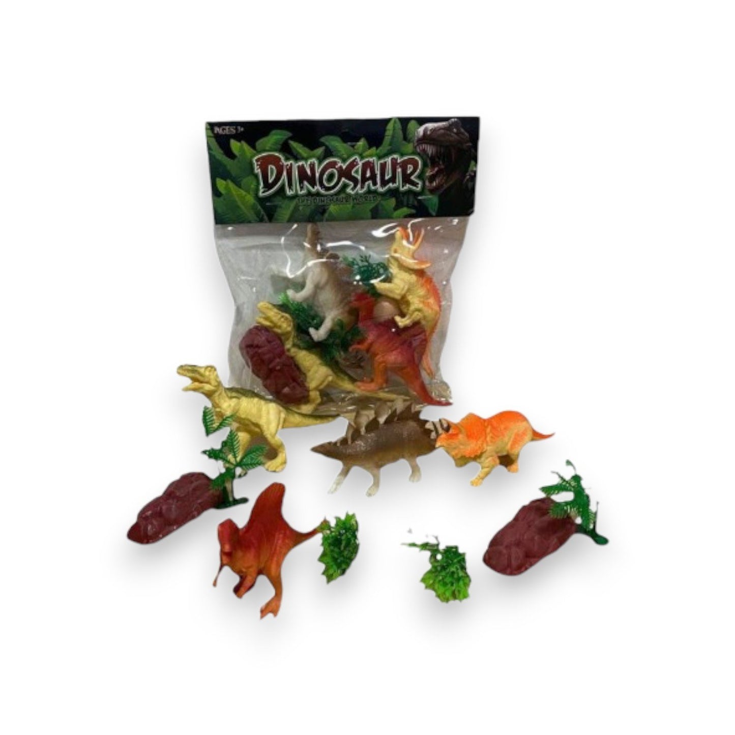 Kit Dinosaurio X4 Accesorios X3 Kit Ref TQ666-4A