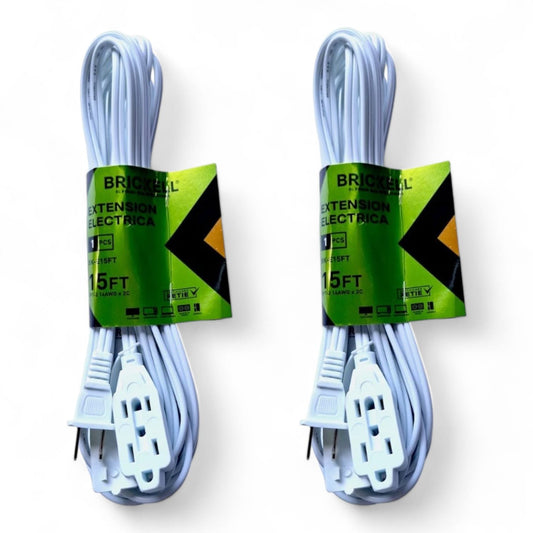 Extension Electrica Blanca 4.57 Mts X3 Unds (BK-E15FT XXFC)