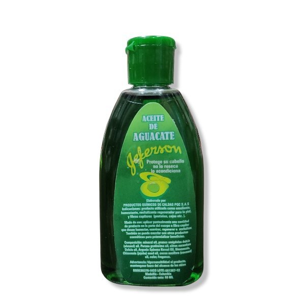 Aceite Aguacate Jeferson *90 Ml x3 UND