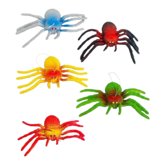 Araña Plastica De Colores Dk-1727 X24 Unds