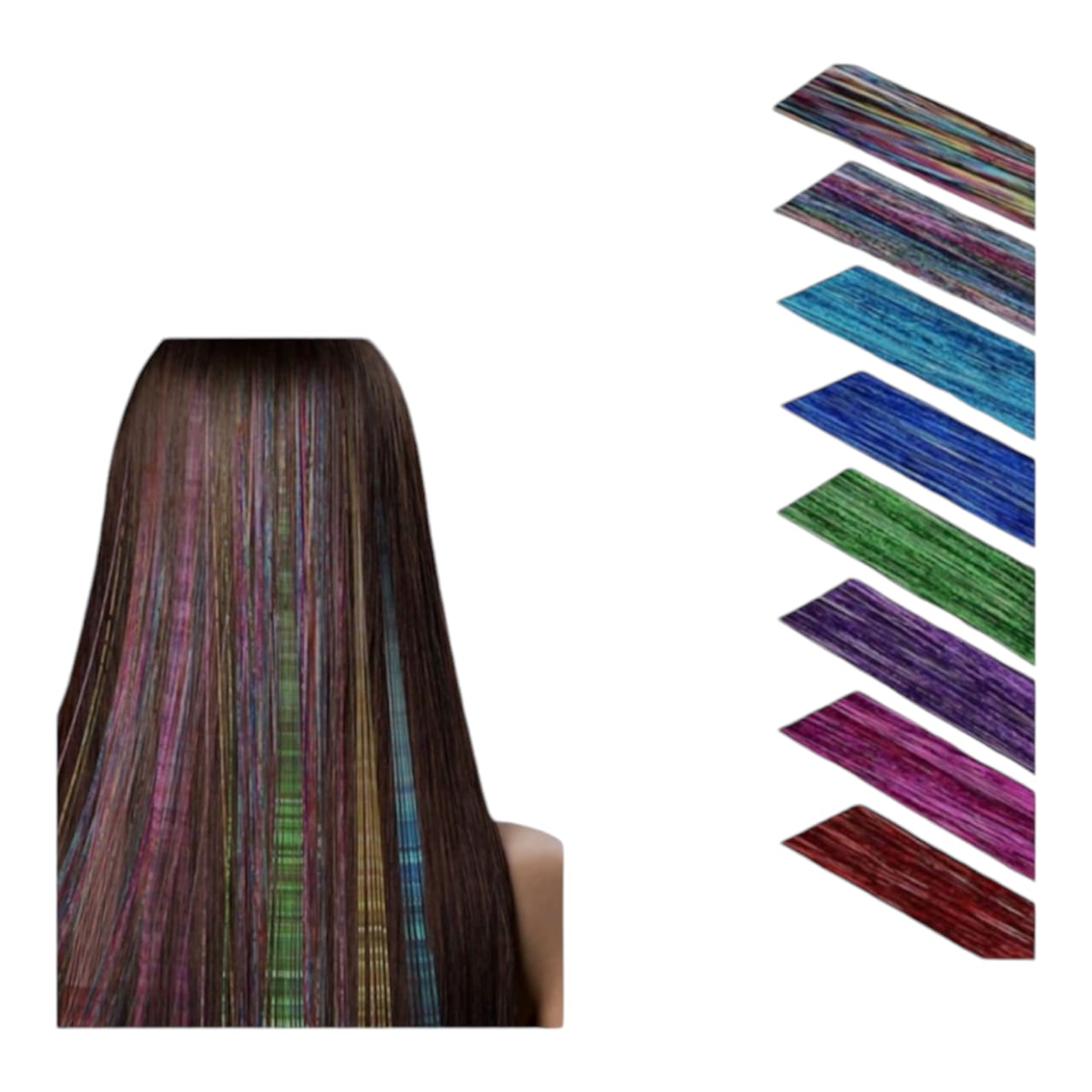 Extensión Para Cabello Carnaval 96Cm Dk-1721 X12 Unds