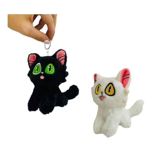 Llavero Peluche Gato Dk-2536 X3 Unds