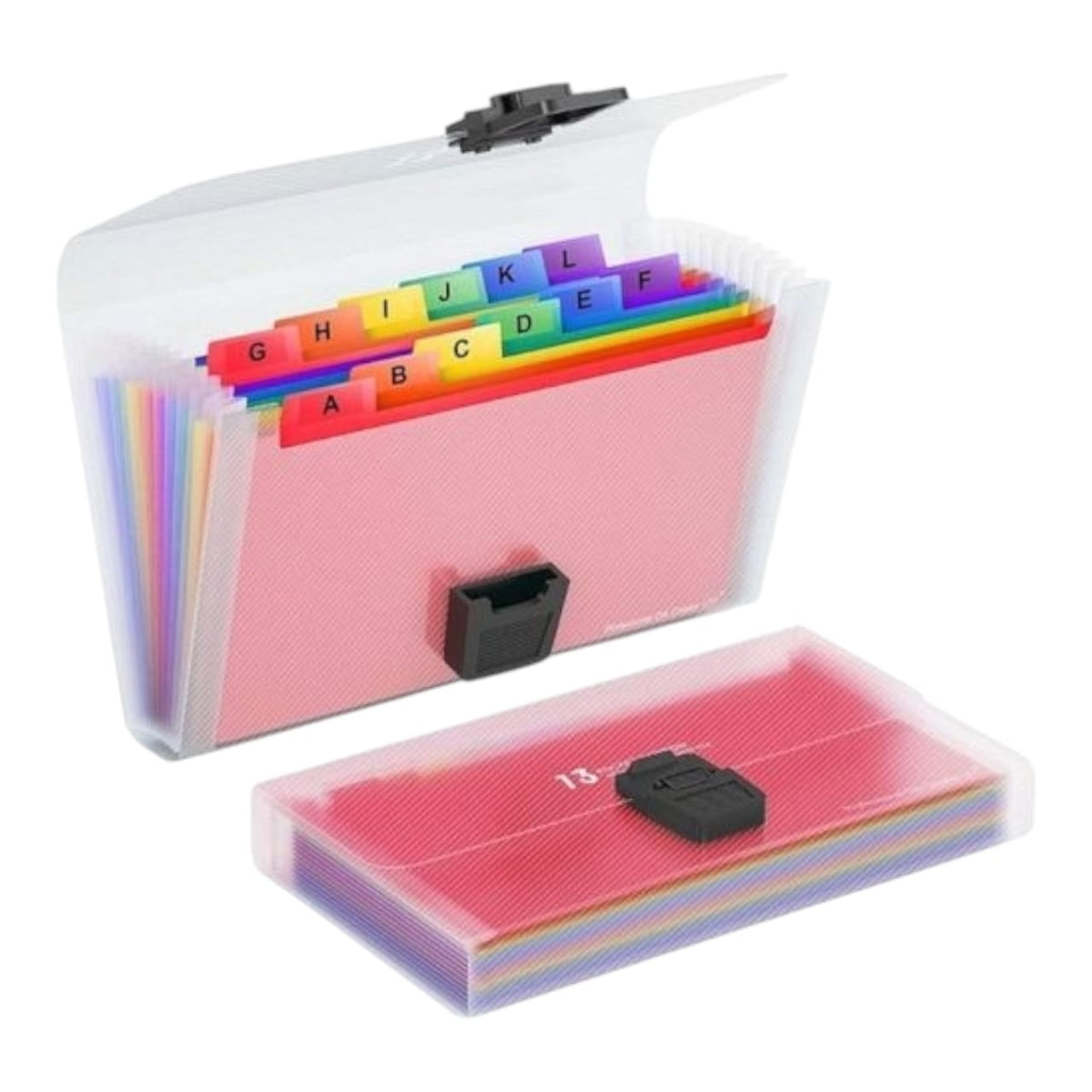Archivador Carpeta Mini 3 Bolsillos Para Hojas A6 Colores Surtidos GL-023