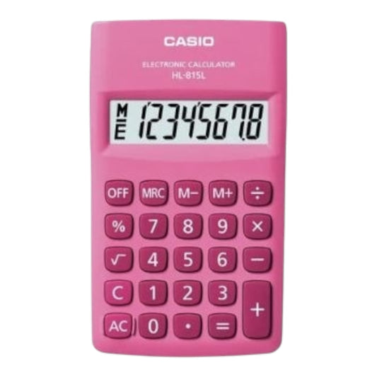 Carluladora Casio HL-815L Rosada