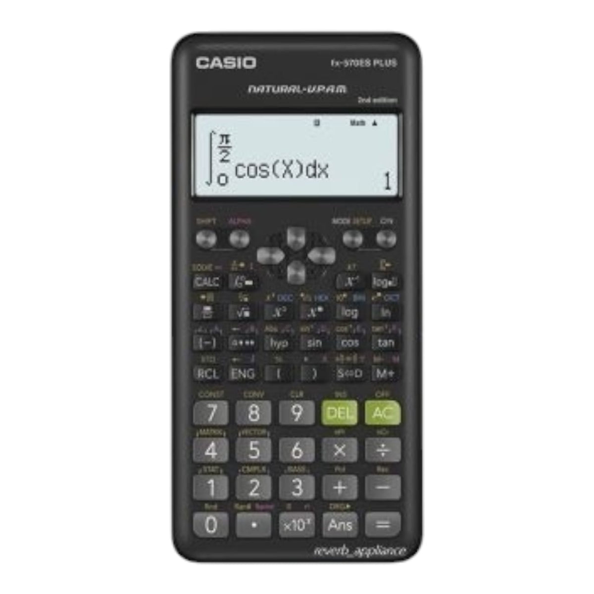 Calculadora Casio Original 570ES Plus 2 Negro