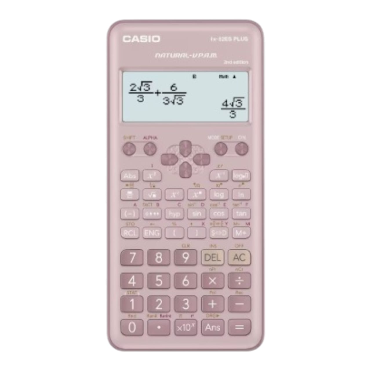 Calculadora Cientifica Plus 2 Pkwdt FX-82ES Rosada