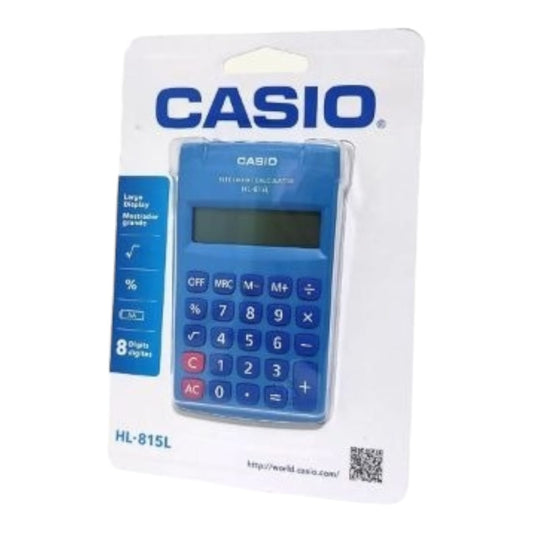 Carluladora Casio HL-815L Azul