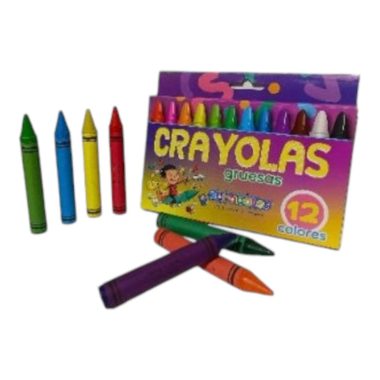 Crayola Gruesa X12 Unds FL-101 X6 Cajas