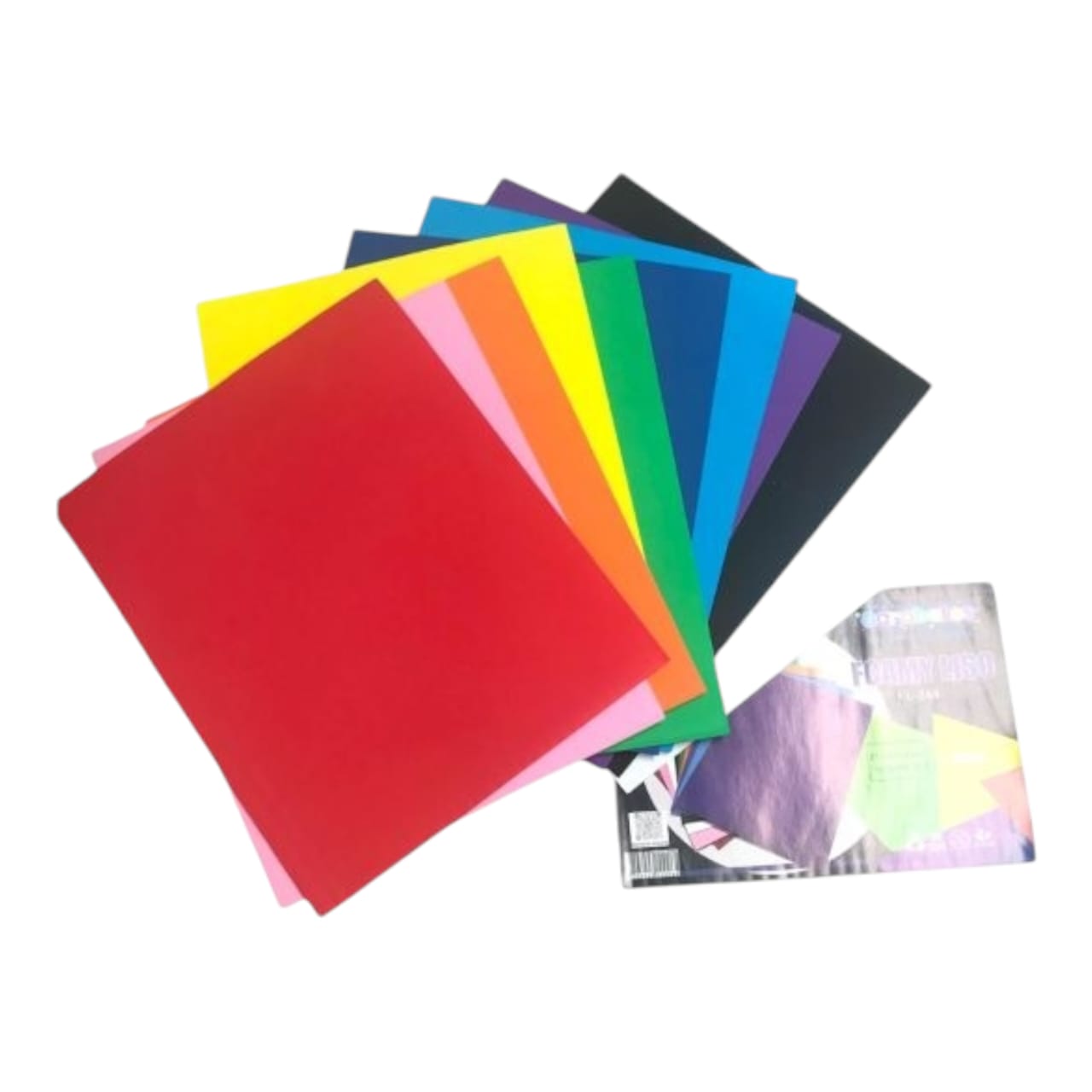 Foamy Tamaño Carta X10 Pcs FL-244 X3 Paquetes