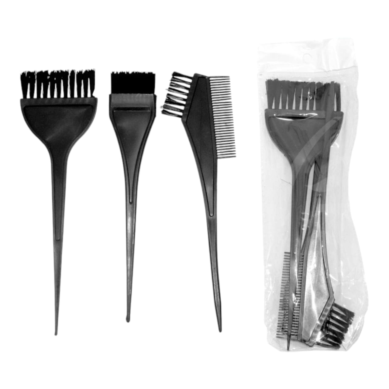 Set De Peines Para Tinturar Cabello X3 Pcs SE-1873 X12 Unds