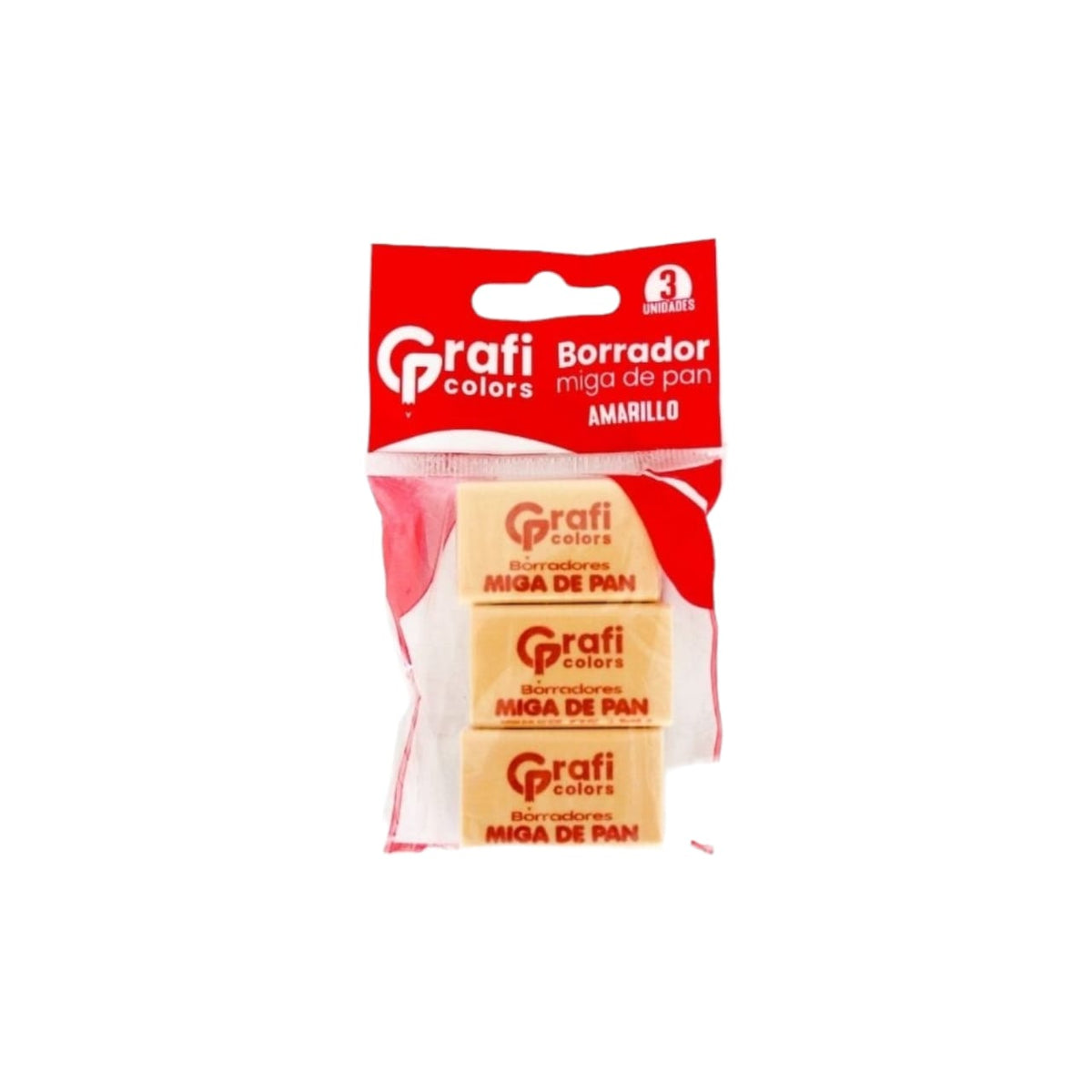 Borrador Miga De Pan Cafe X3 Pcs GR-189