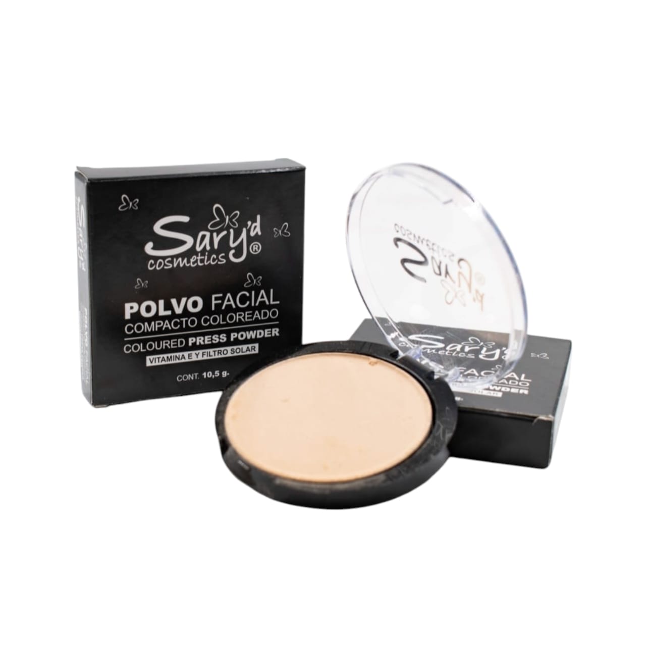 Polvo Facial Sary'd 4 Tonos Ref DCN-3223 X4 Unds