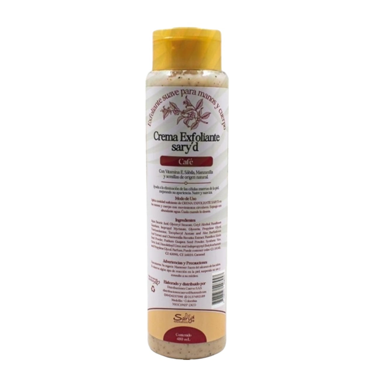 Exfoliante Corporal Cafe 480ML Ref SY54845 X3 Unds