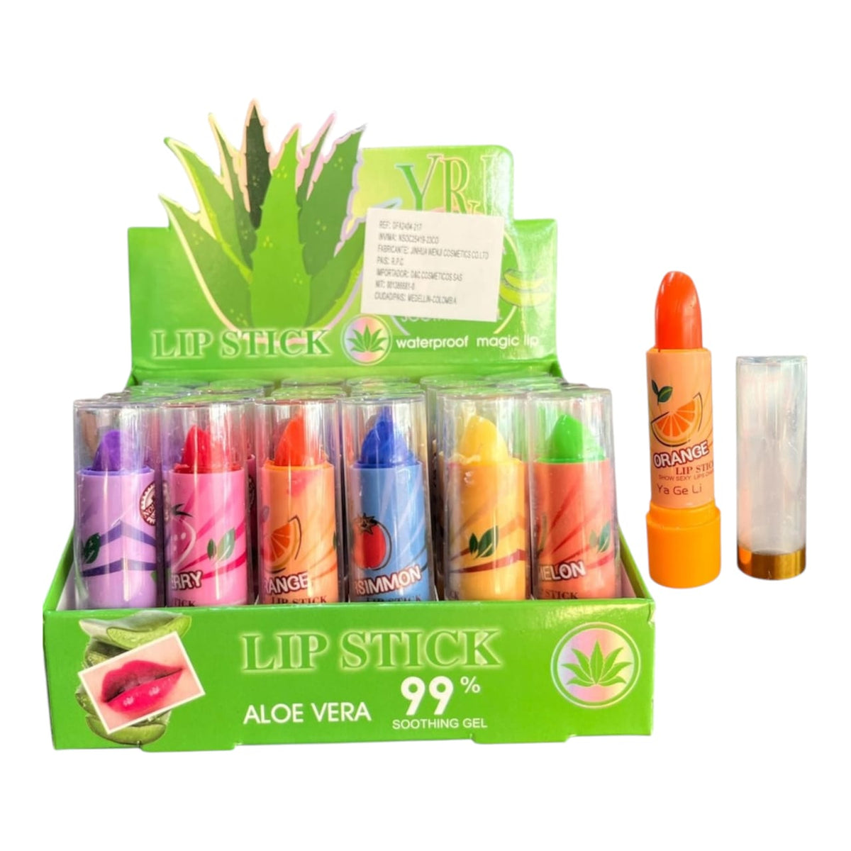 Labial Magico Aloe DC-003 X12 Unds