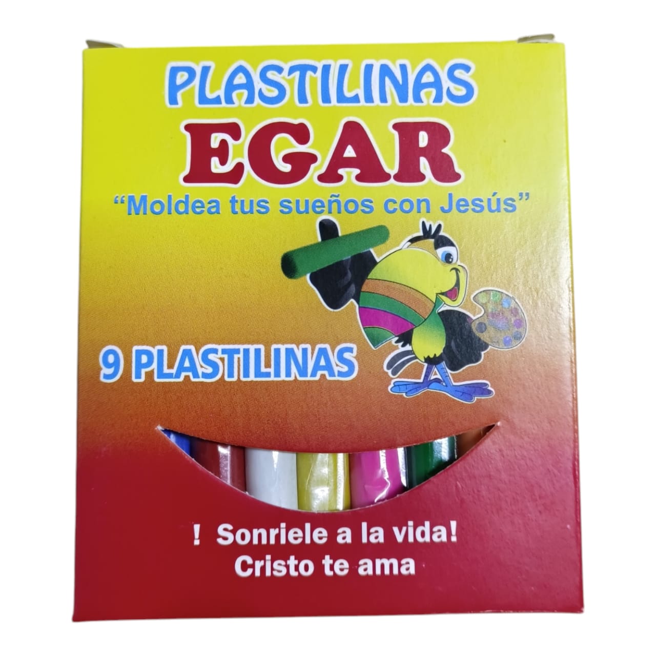 Caja Plastilina Corta X9 Colores X6 Cajas