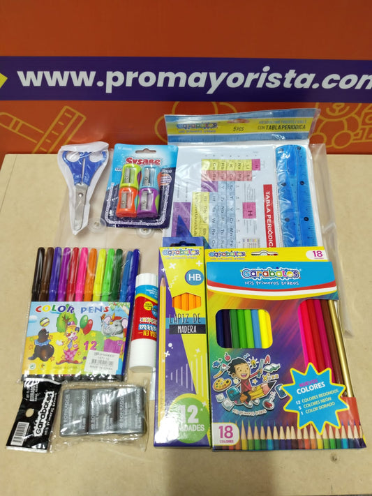 Kit Escolar Inluye 5 Cuadernos 100 Hojas + 3 Cuadernos 50 Hojas #1