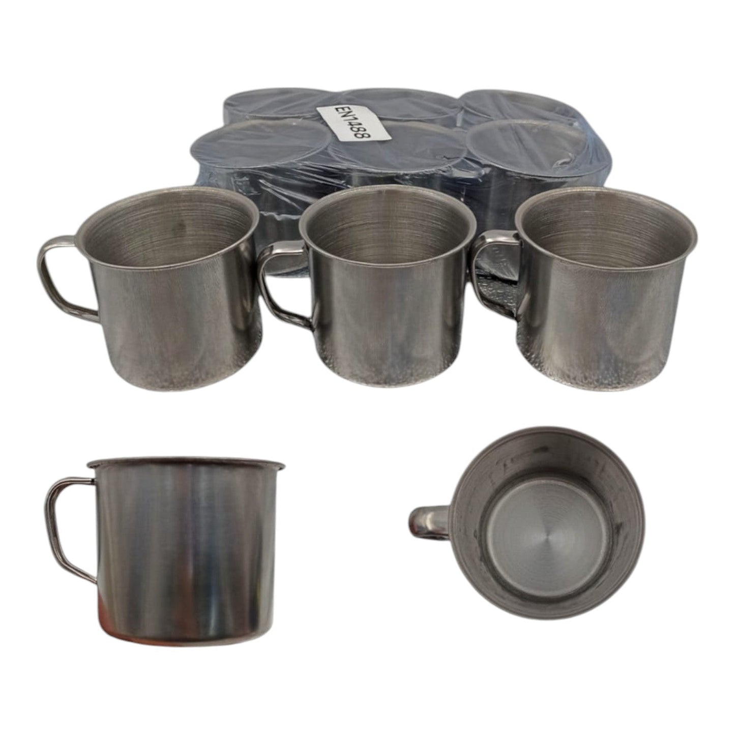 Vaso Metalico Pequeño 7*8 Cm LP-1488 X6 Unds