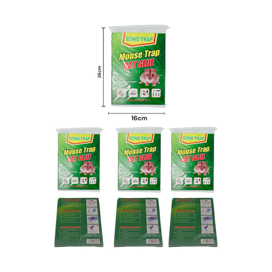 Pega De Rata Verde 21,5*15,5 Cm (VHR-887) X6 Unds