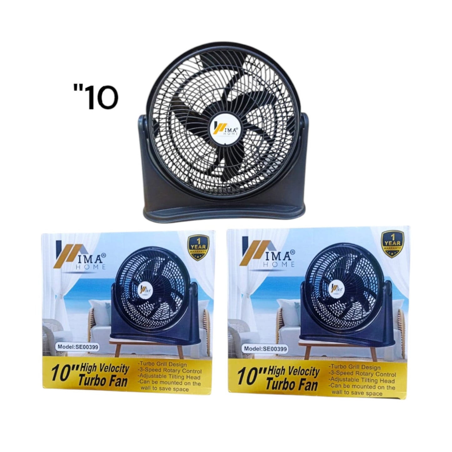 Ventilador 10 Pulgadas LP-SE0039