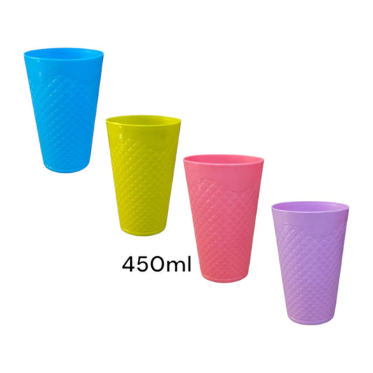 Vaso Plastico 450 ML LP-0257 X12 Unds