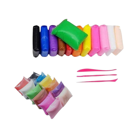 Kit Plastilina En Bolsa 10 Gr X12 Pzs Dk-2565 X3 Kit