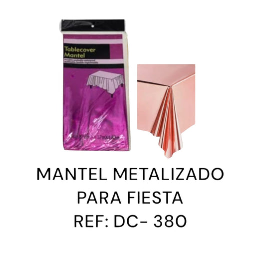 Mantel Metalizado DC-380 X6 Unds