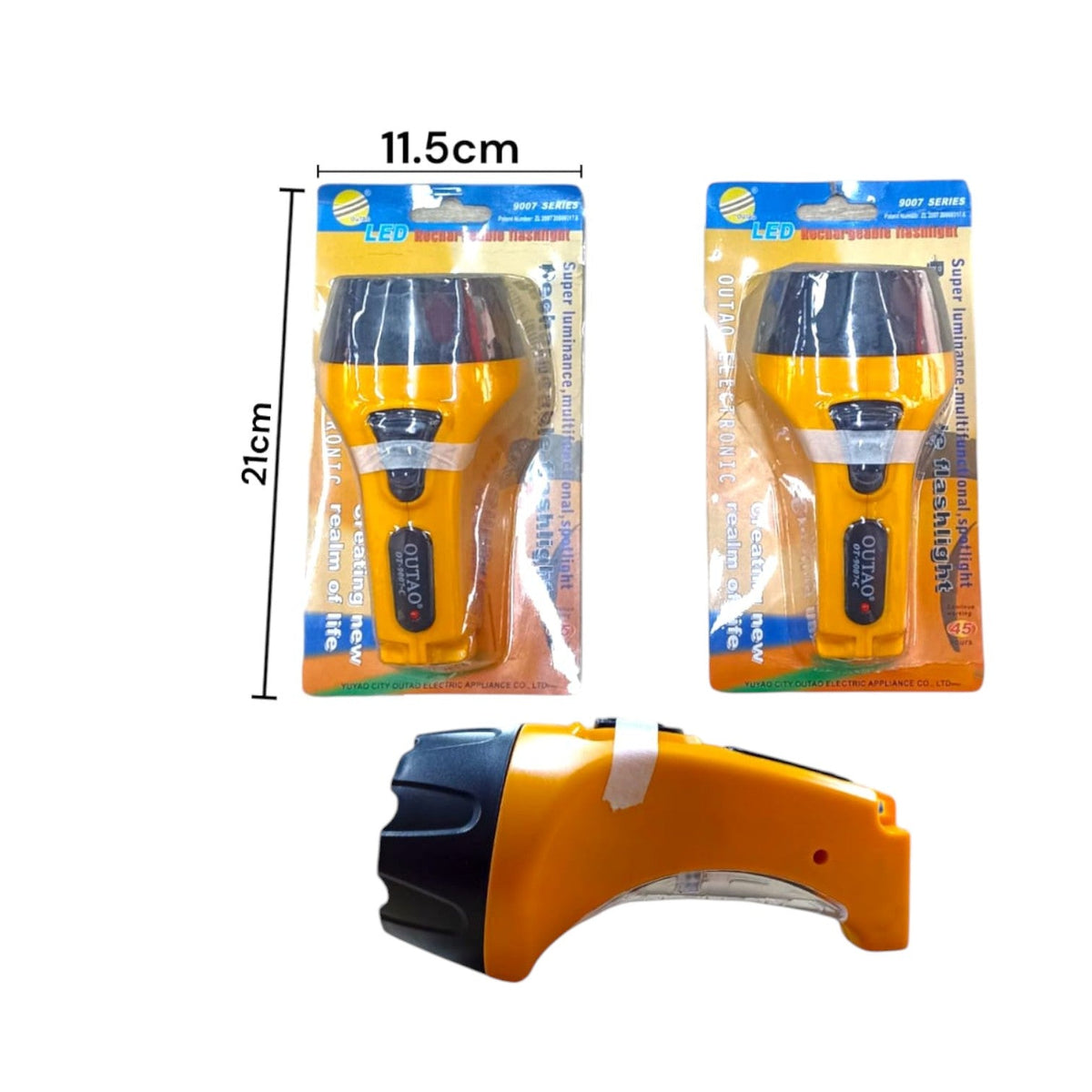 Linterna Encartonada 7 Led LP-1197